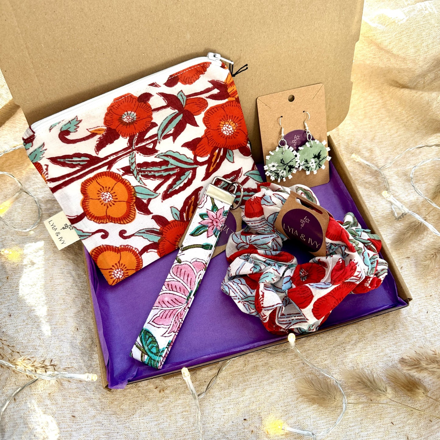 sustainable accessory gift box set for her